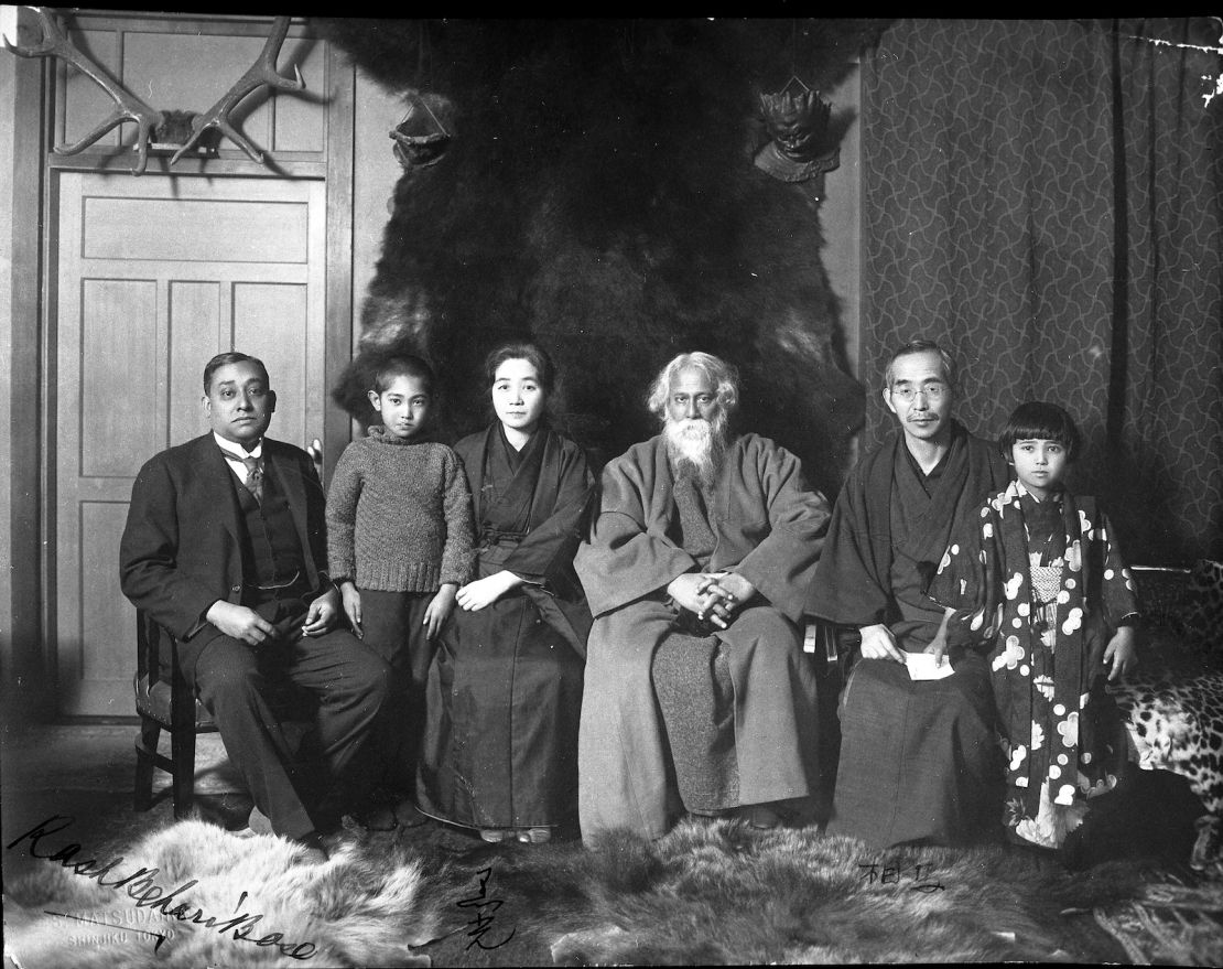 Rash Behari Bose pictured here with poet and Nobel laureate Rabindranath Tagore.