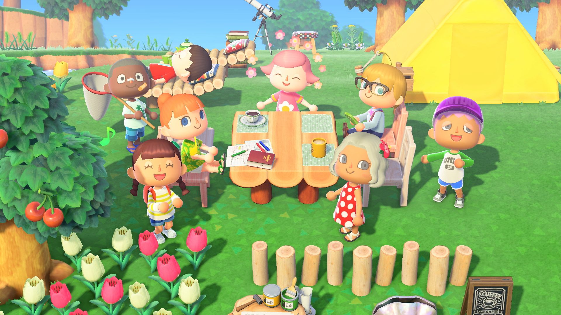 Animal Crossing: New Horizons, Parent Zone