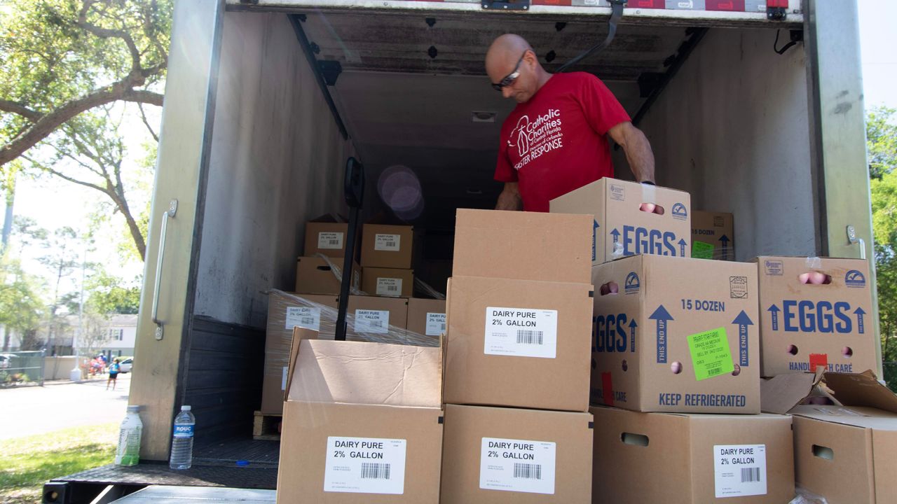 Second Harvest Food Bank of Central Florida is seeing a spike in demand and drop in donations.