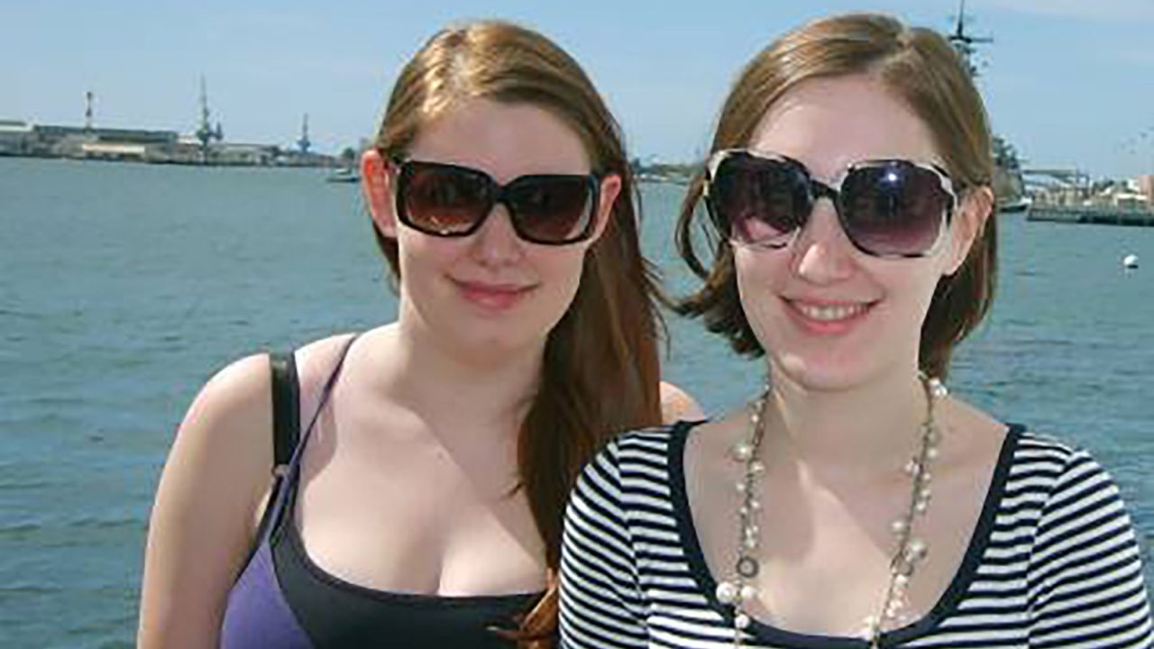 <strong>Sibling getaway: </strong>Hong Kong-based<strong> </strong>producer Lilit Marcus (right) and her sister on a trip to Pearl Harbor in Honolulu in 2010.