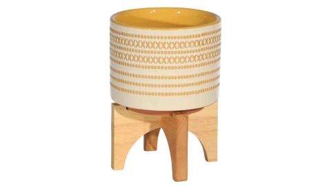 Sagebrook Home Ceramic 5.25" Planter On Stand