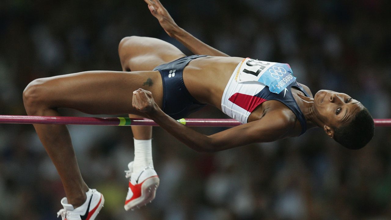 Chaunté Lowe (then Howard) competed at her first Olympics at Athens 2004 at the age of just 20.