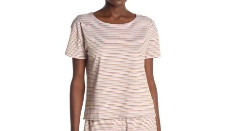 Madewell Piper Stripe Print Sleep T-Shirt