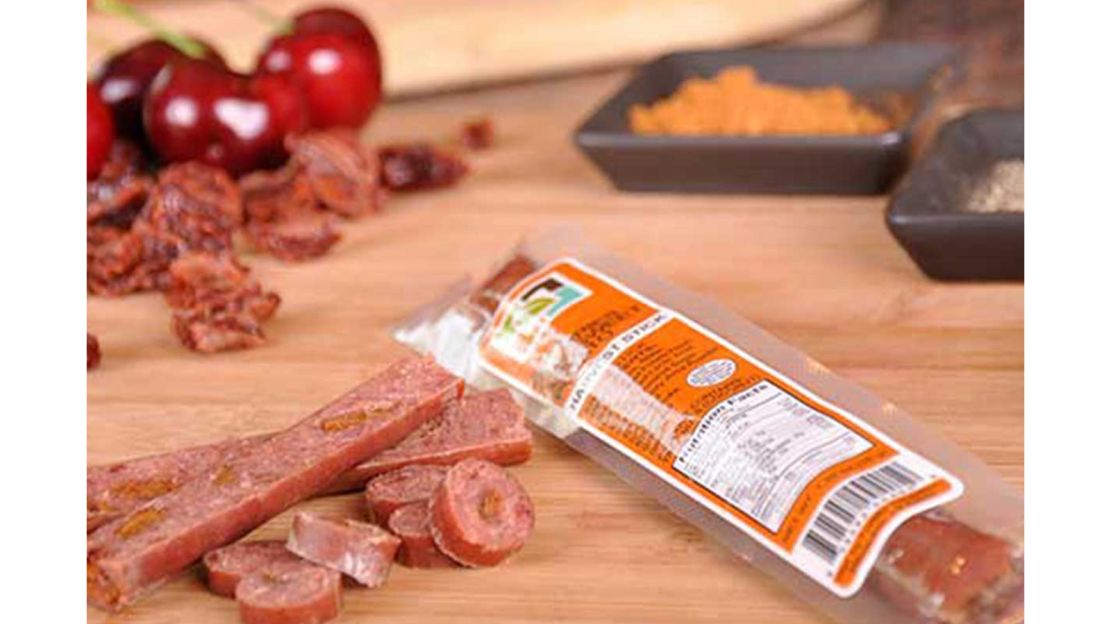 Snacking Evolved ships a monthly pack of artisan dried meat snacks.