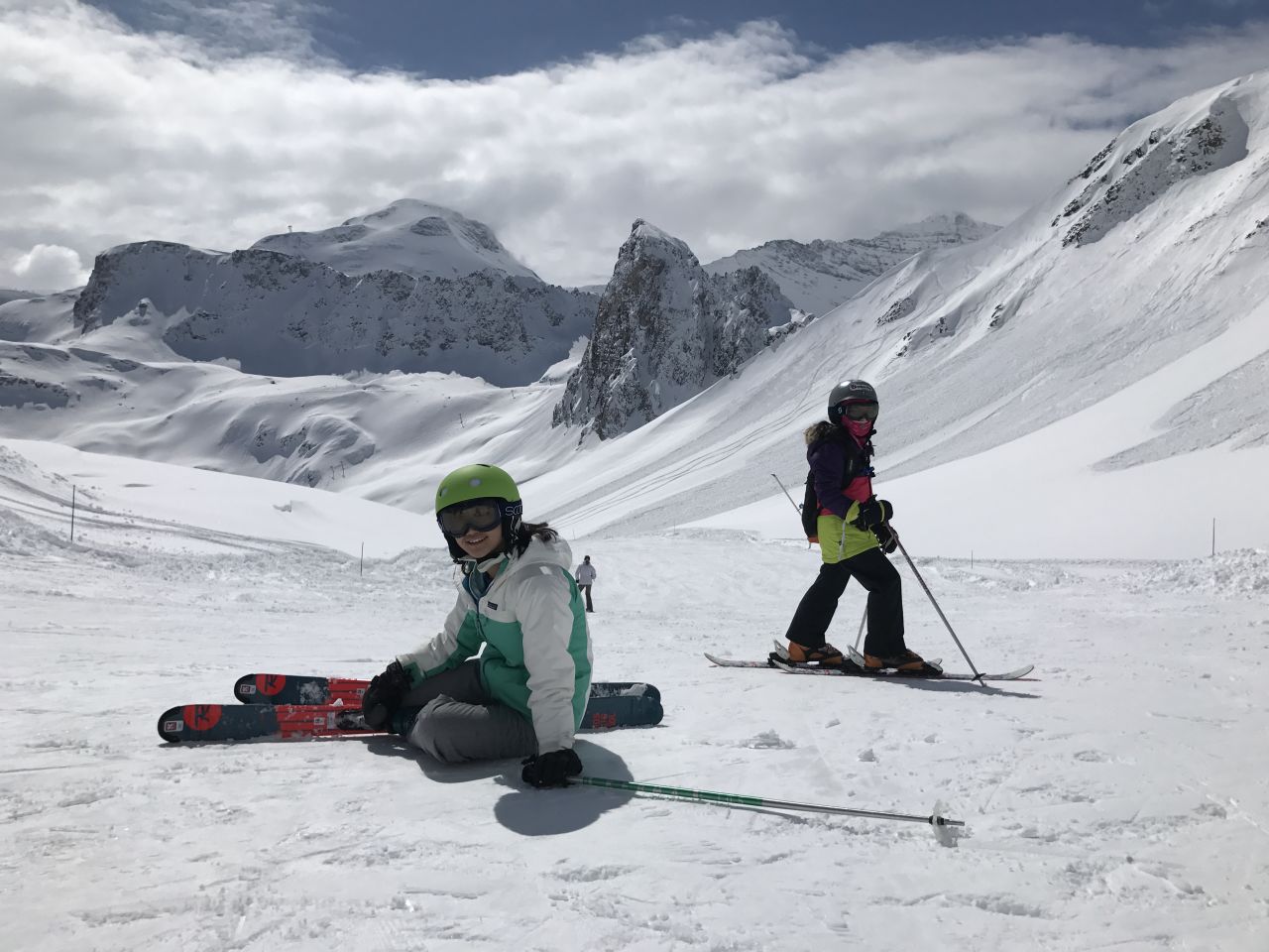 <strong>Travel memories: </strong>Even CNN editors have a cache of disorganized vacation images. We're here to change all that. Pictured here are Director of Photography Bernadette Tuazon's daughters during a ski trip in Tignes, France, in 2017.