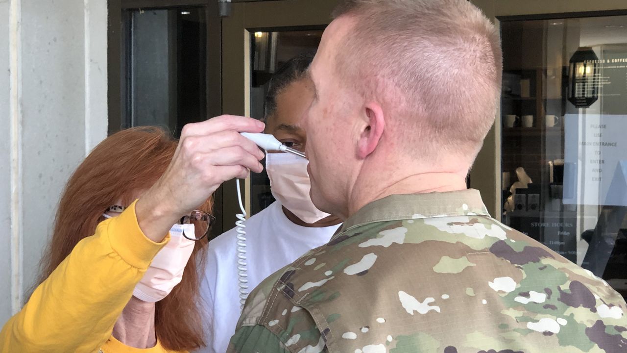 Friday, the Georgia National Guard deployed two medical teams to assist with COVID-19 response at Phoebe.  A third team arrived on Saturday, bringing the total number of troops to 29.  