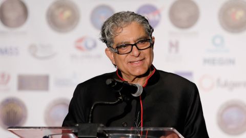 Deepak Chopra is known for his spirituality and leadership in the New Age movement.