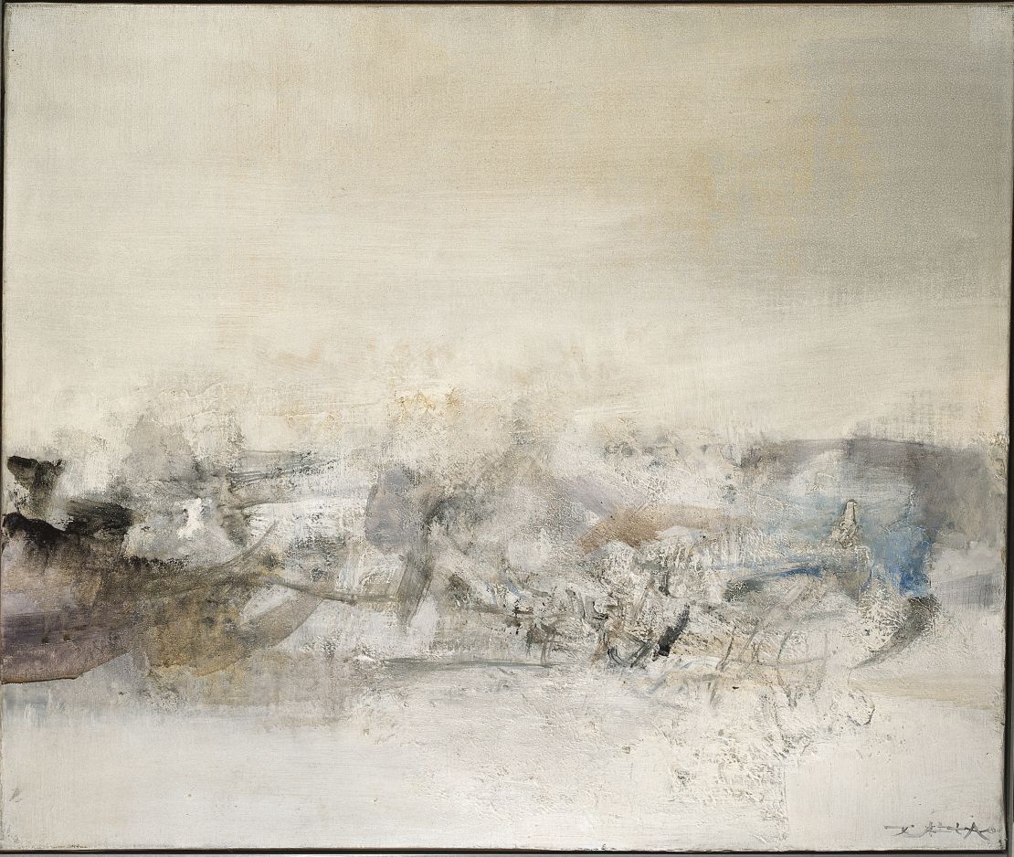 "03.06.70" by Zao Wou-Ki.