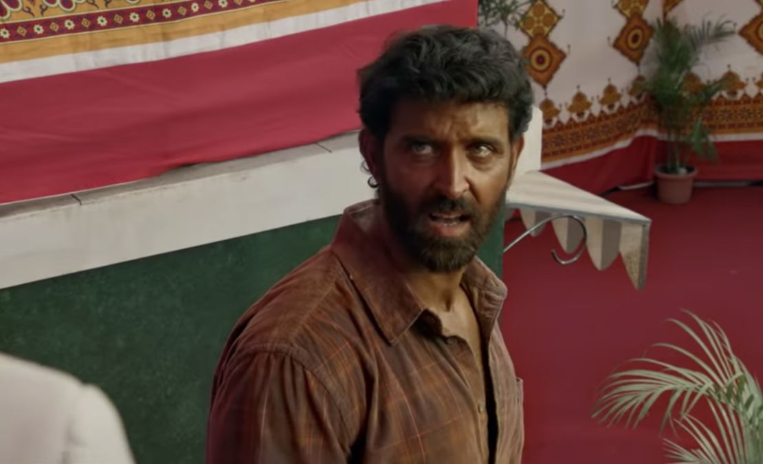 A screengrab of Bollywood star Hrithik Roshan in a trailer for the 2019 Bollywood movie "Super 30." The film was criticized for darkening the skin of the actor who played the role of a teacher from the state of Bihar, which the World Bank describes as "one of India's poorest states."