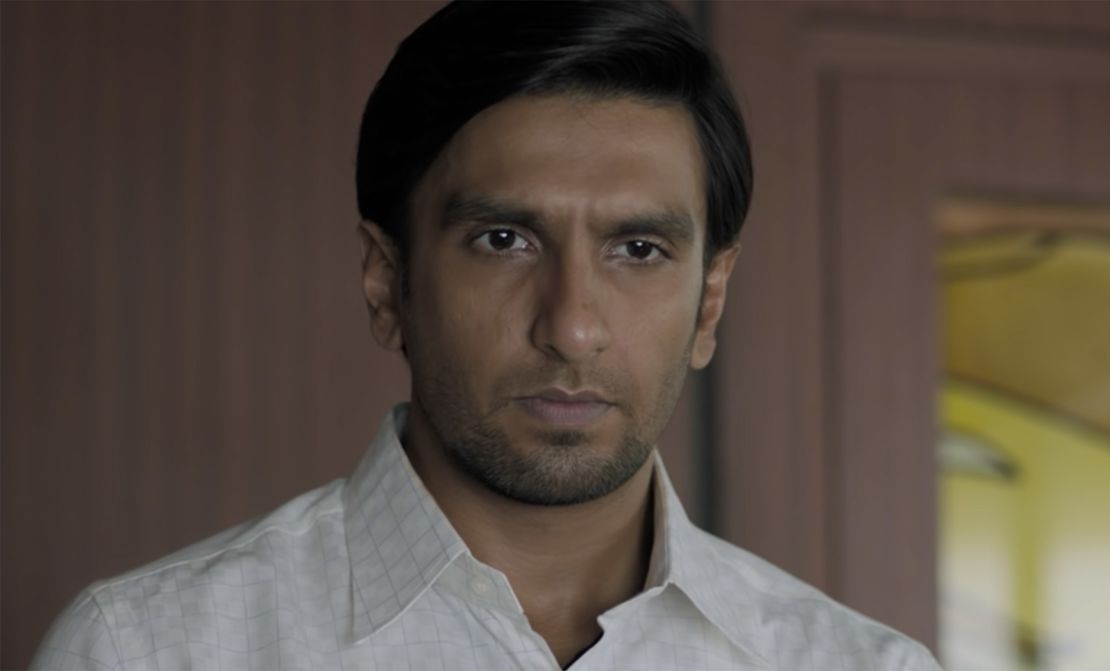 A screengrab of actor Ranveer Singh from the trailer of the 2019 movie "Gully Boy." The film was criticized for darkening the skin of Singh, who played the role of an aspiring rapper from a Mumbai slum.