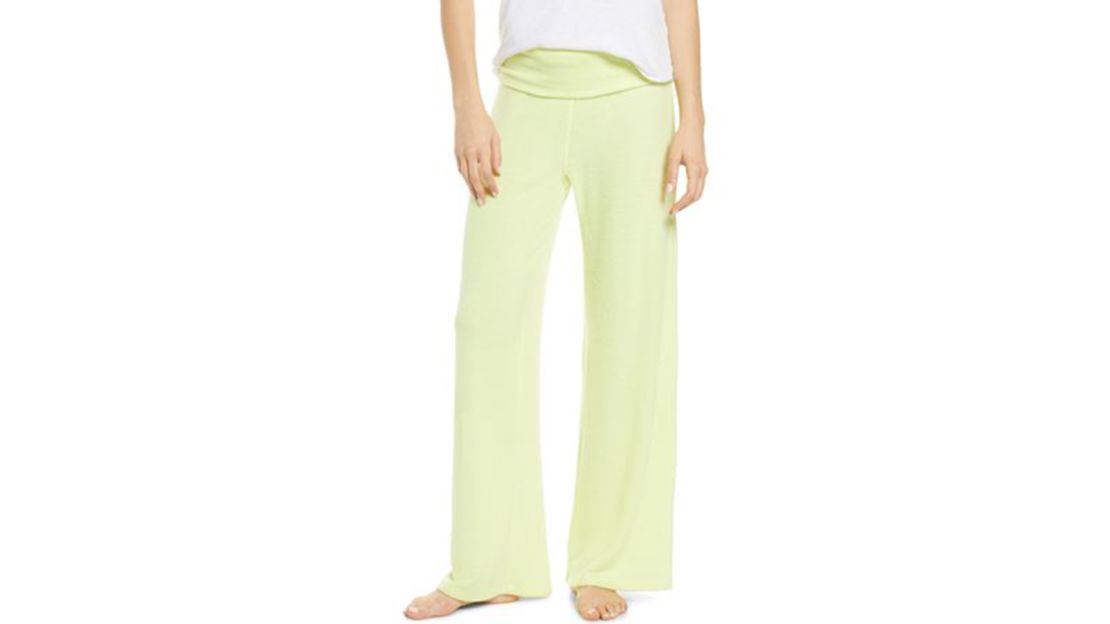 Socialite Foldover Wide Leg Lounge Pants