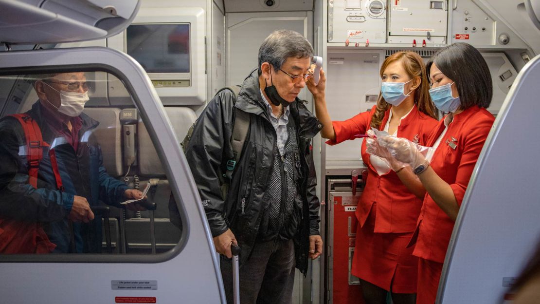 The risk of infection on board airplanes isn't fully understood.