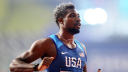 200 meters World champion Noah Lyles suffers with asthma and has to take extra precautions during the Covid-19 crisis.
