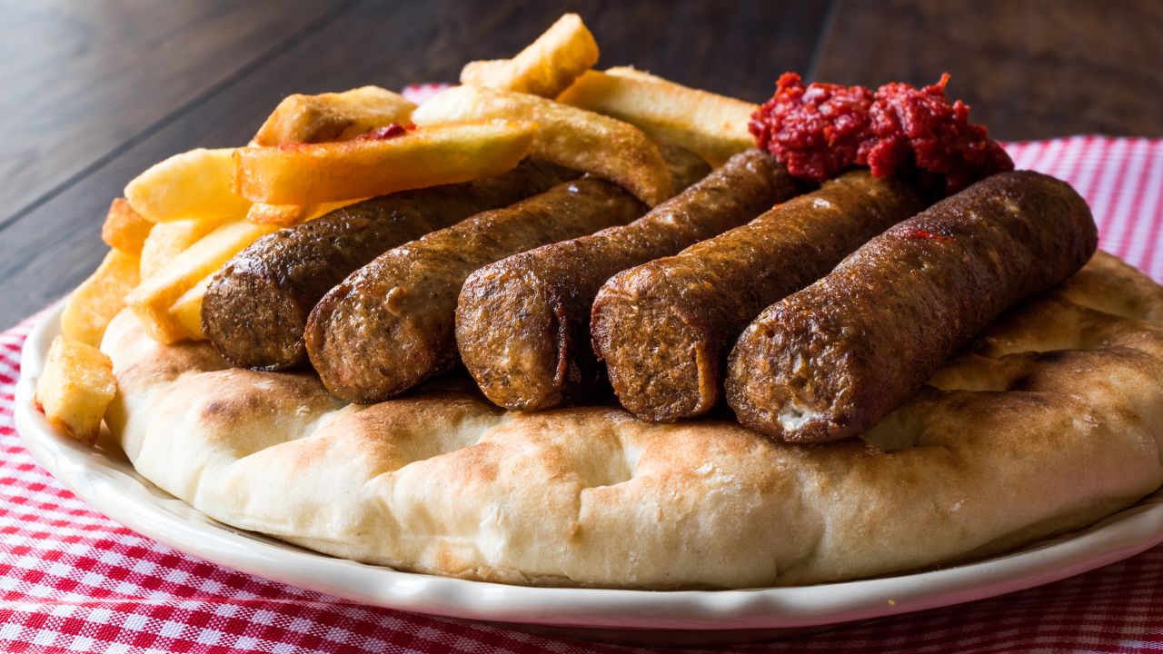 Inegol Kofte --  grilled meatballs made using ground beef or lamb, breadcrumbs and onions.