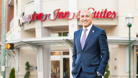 Vision Hospitality Group CEO Mitch Patel has had to take drastic steps to help his hotels survive the coronavirus outbreak.