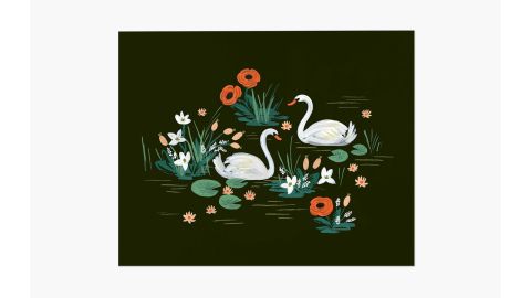 Swan Art Print 