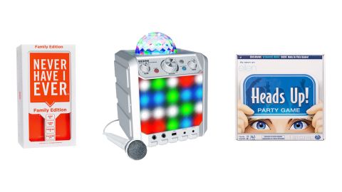 Card games and virtual karaoke are also great entertainment