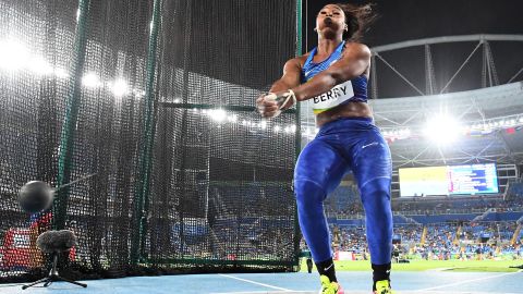 Berry competes at the Rio 2016 Olympic Games.