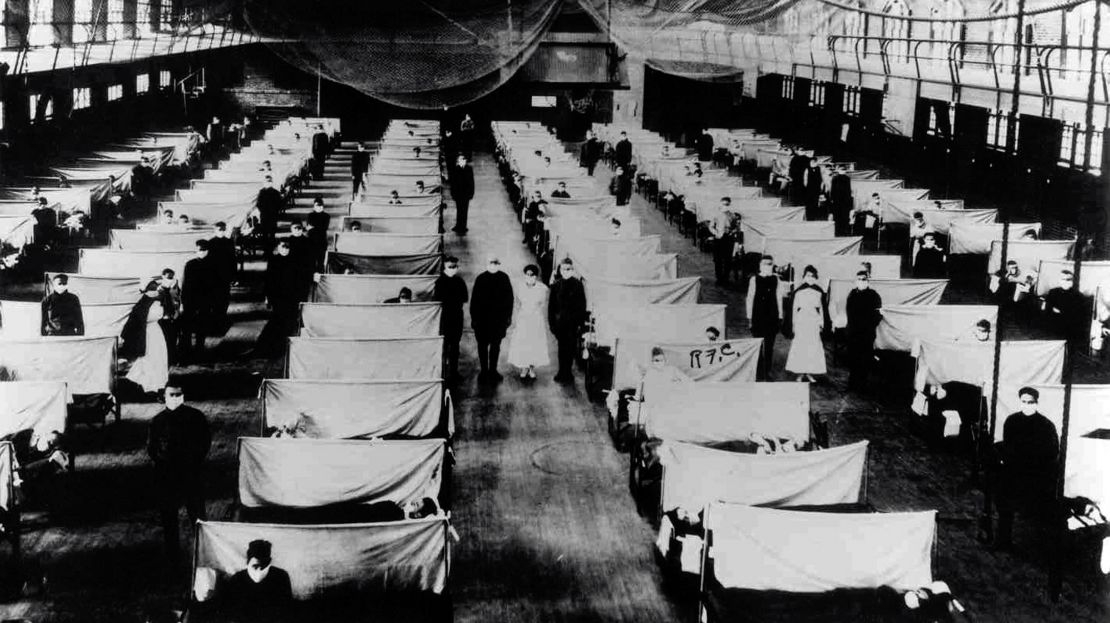 Warehouses were converted to house the infected people quarantined. 