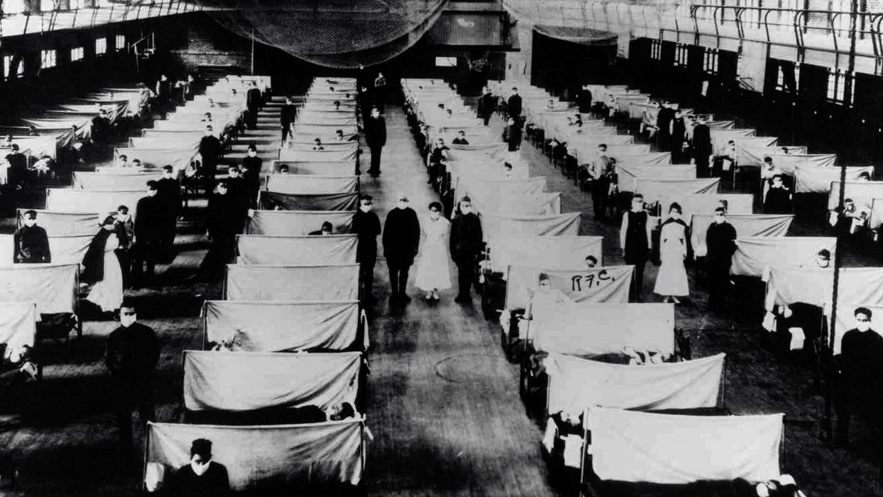 Warehouses were converted to house the infected people quarantined. 