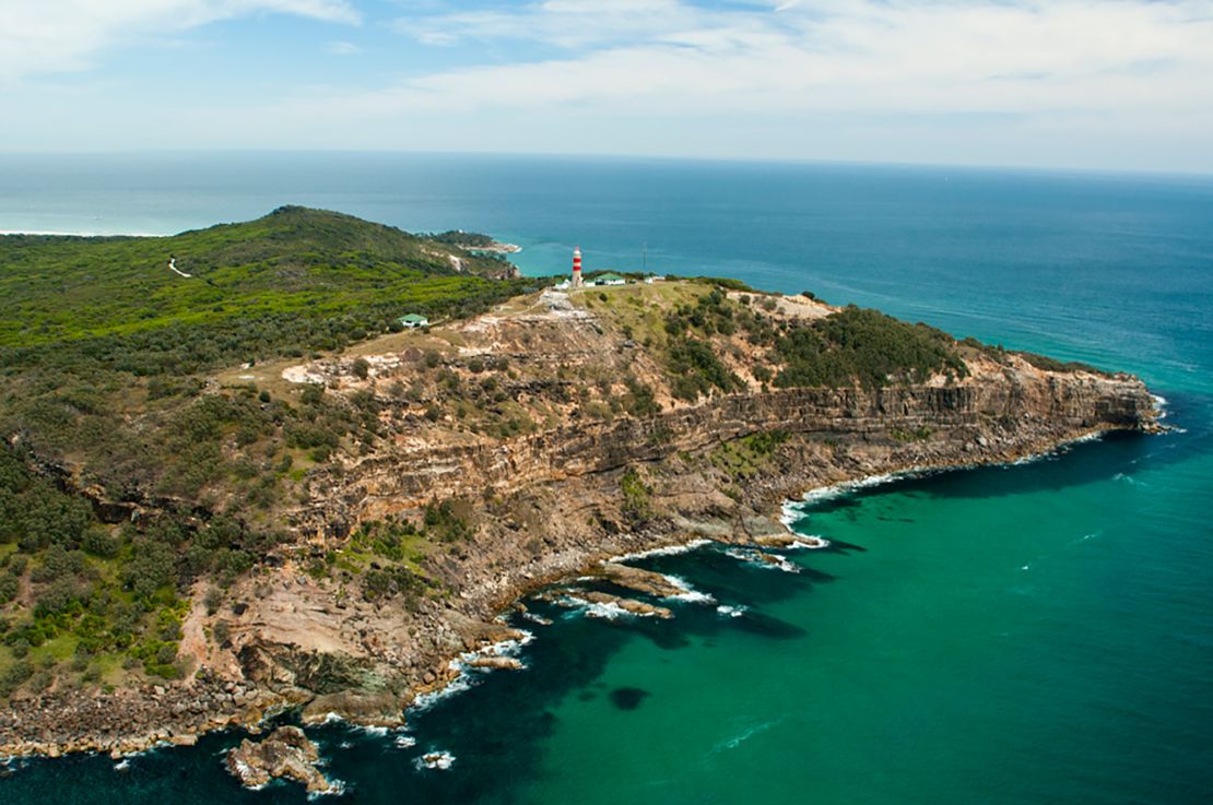 The resort is on Moreton Island, in the state of Queensland.