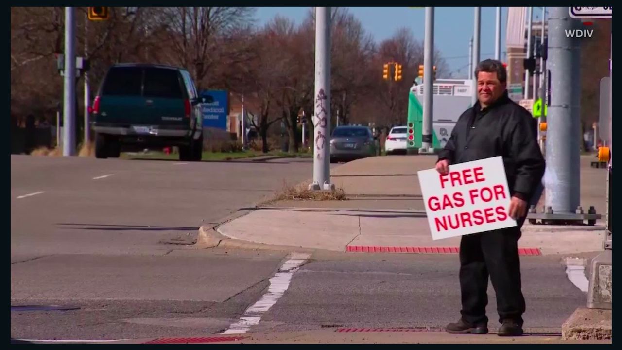 Nurses offered free gas