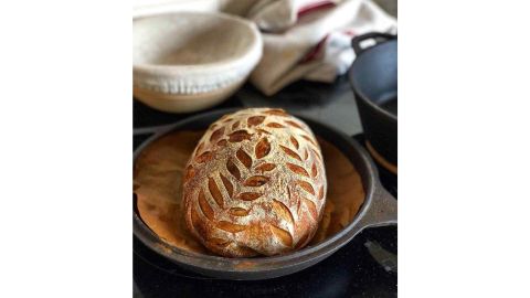 A sourdough loaf made by Corradini.