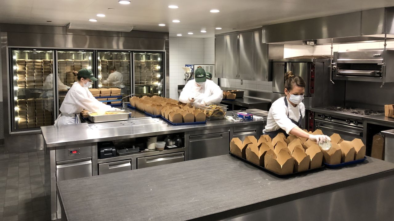 Eleven Madison Park is using its kitchen and resources to support New Yorkers in need.