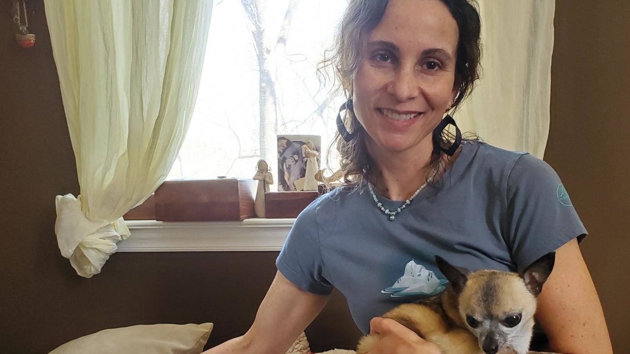 Camilla Christiansen Poole of North Carolina is still awaiting unemployment benefits.