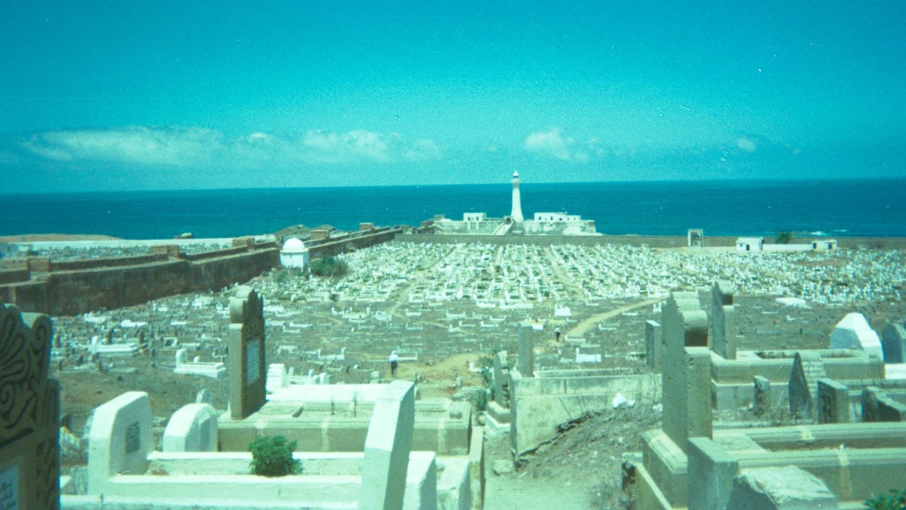 <strong>Rabat: </strong>Neild stopped over in the Moroccan capital apparently long enough to photograph its lighthouse, but not long enough to recall much else from the visit.