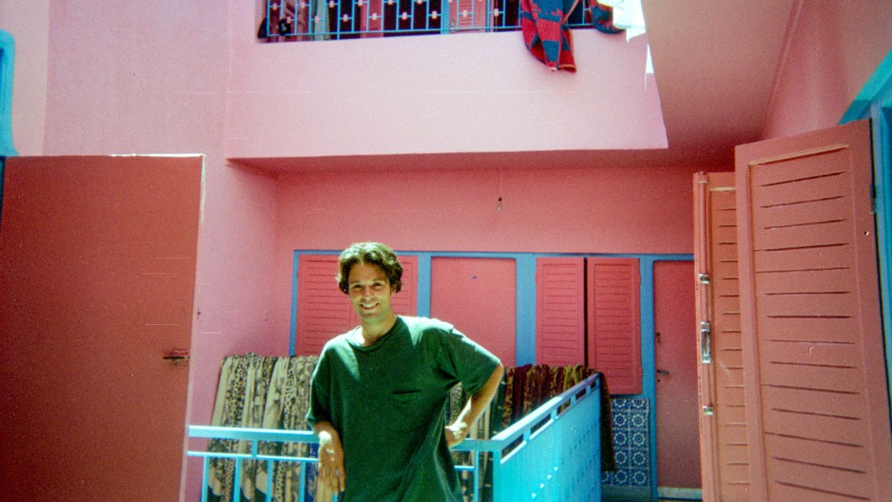<strong>Shared rooms:</strong> Cheap rooms in guest houses like the one pictured -- somewhere in Morocco -- were shared with other travelers to save money.
