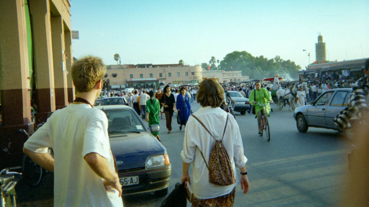 <strong>Traveling companions:</strong> A Dutch couple, Wouter and Marie-Odile, was among those who Neild tagged along with on the trip.