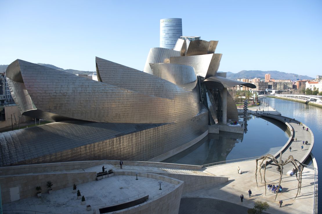 Guggenheim Bilbao Museum in the Spain
