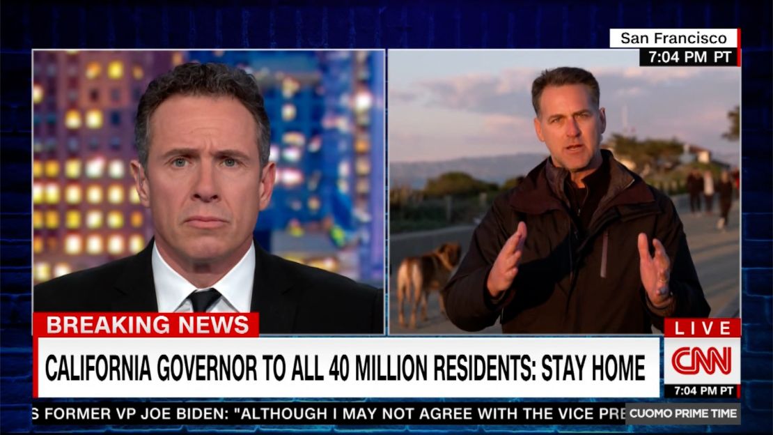 Dan Simon digested the implications of the lockdown orders live on air.