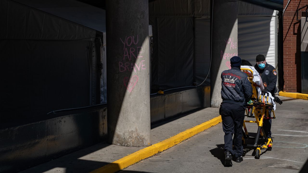 New York EMS responders are working in 'battlefield conditions,' union
