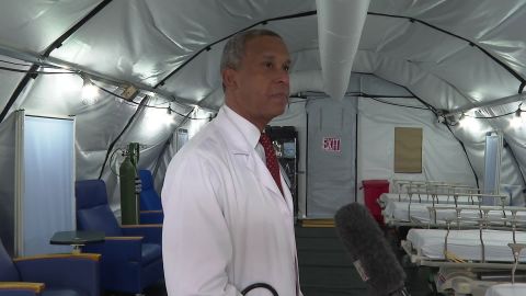 Dr Wayne Riley, president of SUNY Downstate, is worried about keeping his staff healthy.