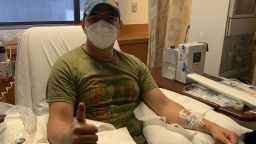 Jason Garcia donated his plasma after recovering from coronavirus to help others.