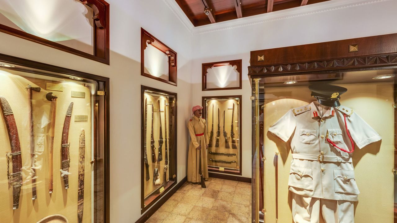 Al Naif Museum, housed in Dubai's first police station, gives an overview of the history of the UAE's police force. 