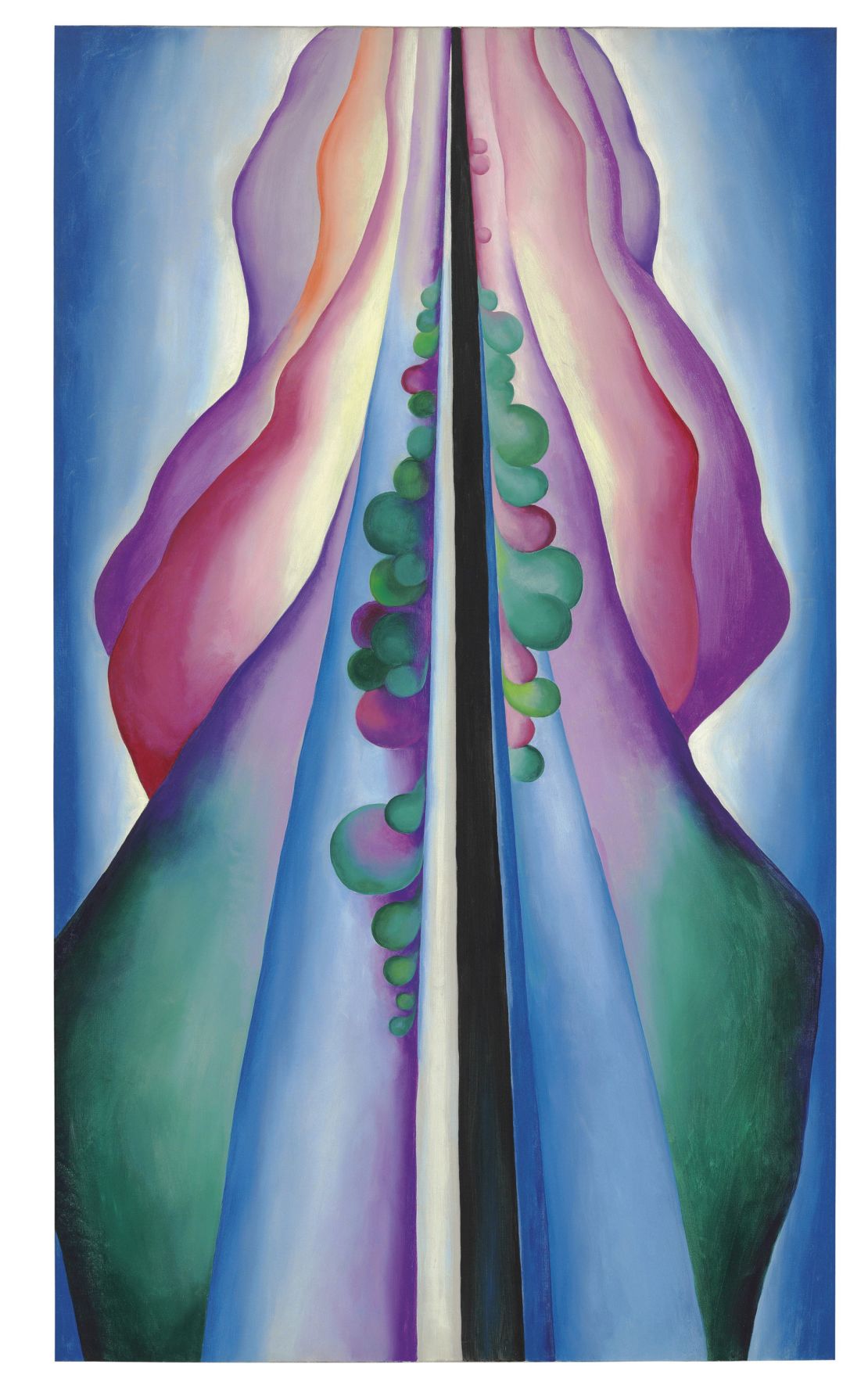 "Lake George Reflection" (ca. 1921-1922) by Georgia O'Keeffe sold for $12.9 million at a New York City auction on Thursday, May 19, 2016. 