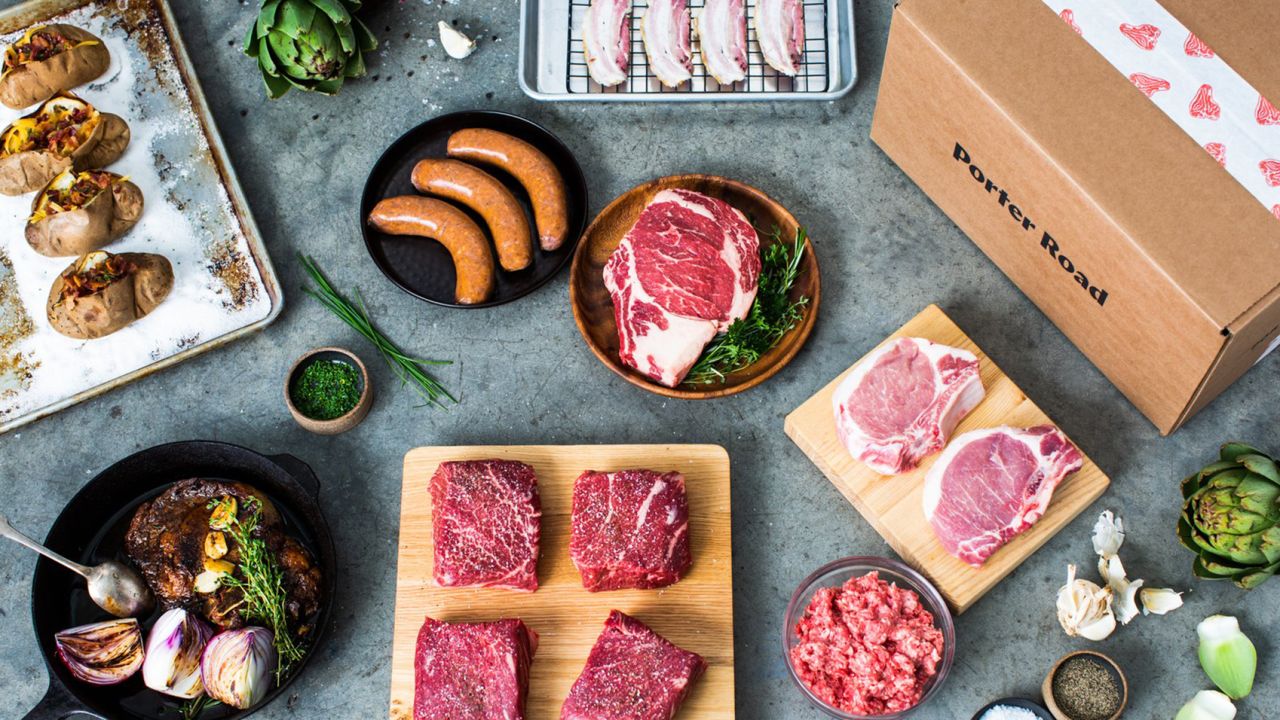 Porter Road specializes in pasture-raised meat sourced from Kentucky and Tennessee 