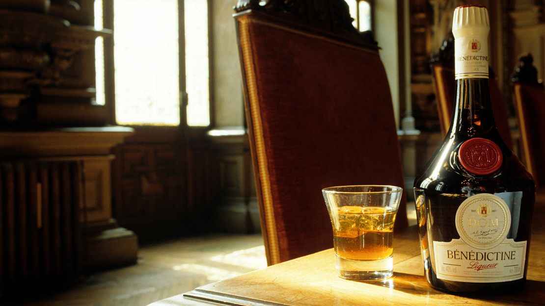 The French digestif Benedictine is made with a secret recipe.