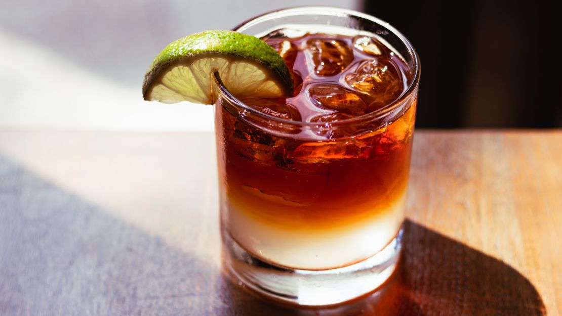 Rum pairs well with lime.