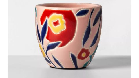 Opalhouse Mini Blush Floral Planter