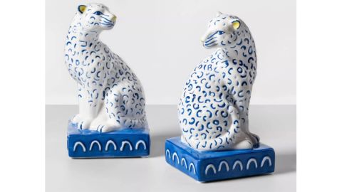 Opalhouse Two-Piece Leopard Bookend Set