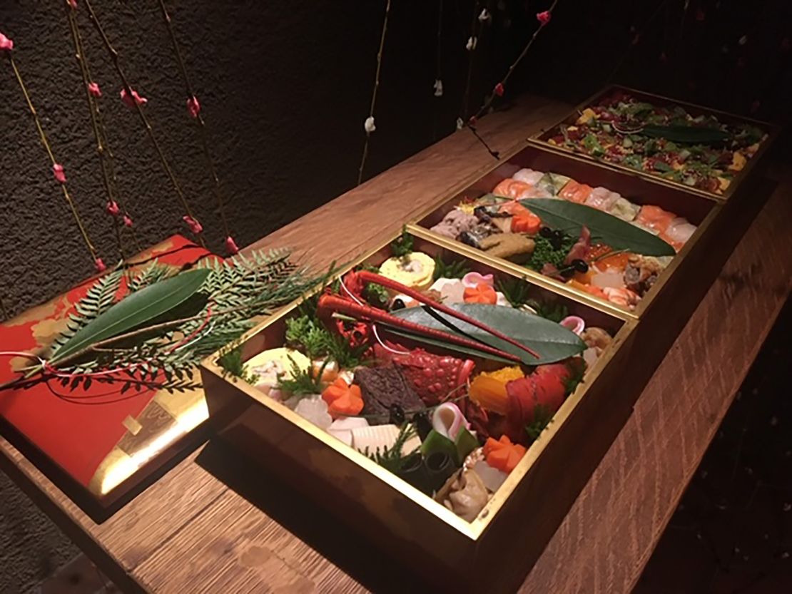 The $250-a-head, five course kaiseki meal is a luxurious counterpoint to the affordable $18 sushi boxes o.d.o. first released (and still offers) when the restaurant closed. 