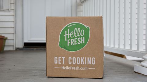 Meal delivery company HelloFresh grew sales by 107% last year after the pandemic increased demand. 