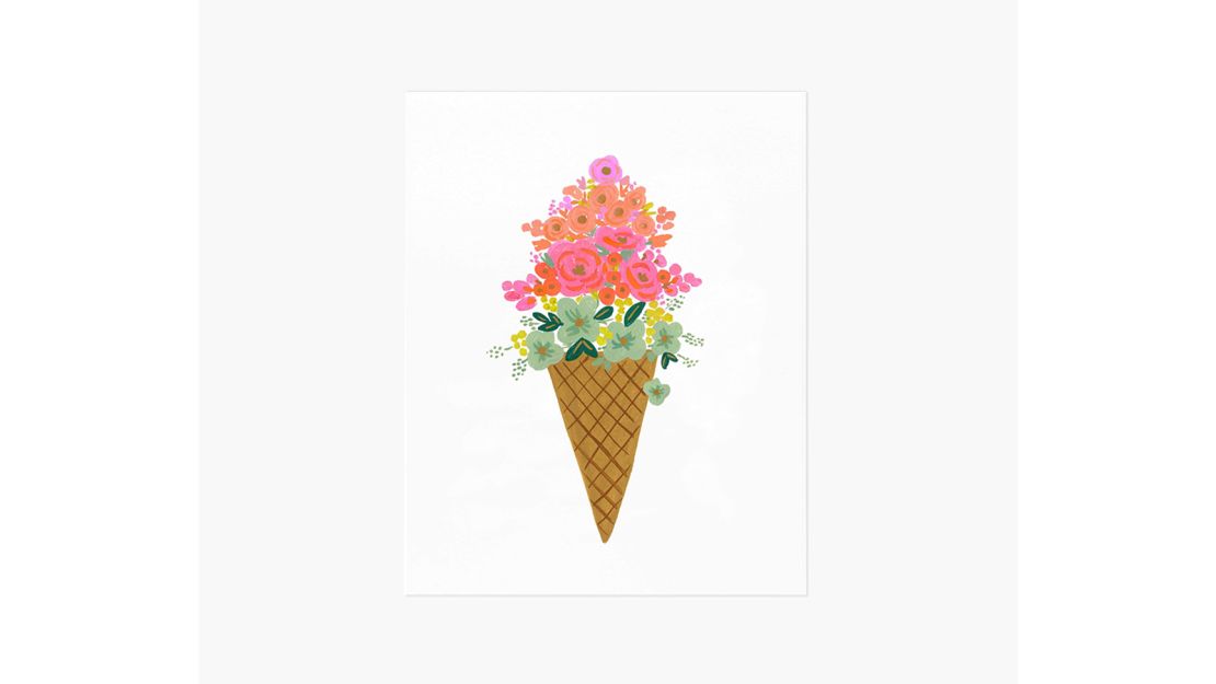"Ice Cream Cone" Art Print
