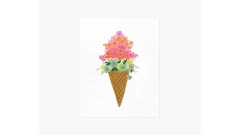 "Ice Cream Cone" Art Print