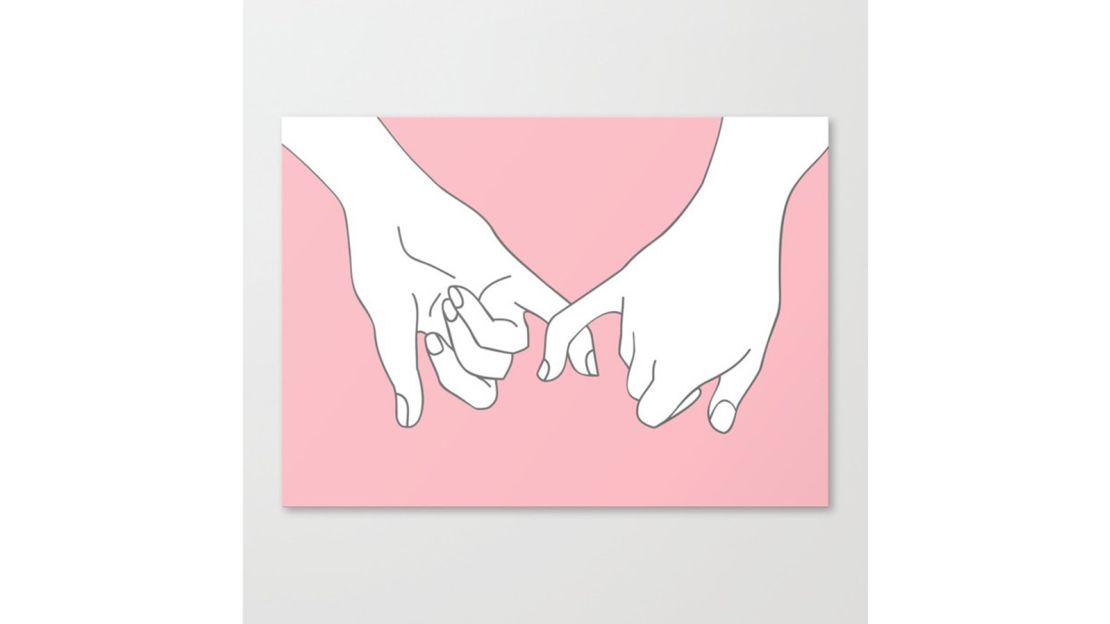 "Pinky Promise 2" Canvas Print by Andreas12