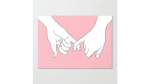 "Pinky Promise 2" Canvas Print by Andreas12